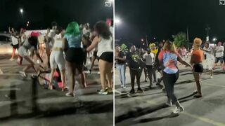 Fight at Walmart parking lot leads to mass shooting