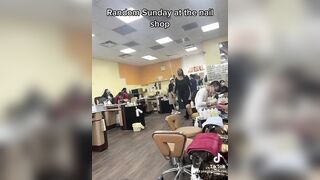 Sunday at the Nail Salon!